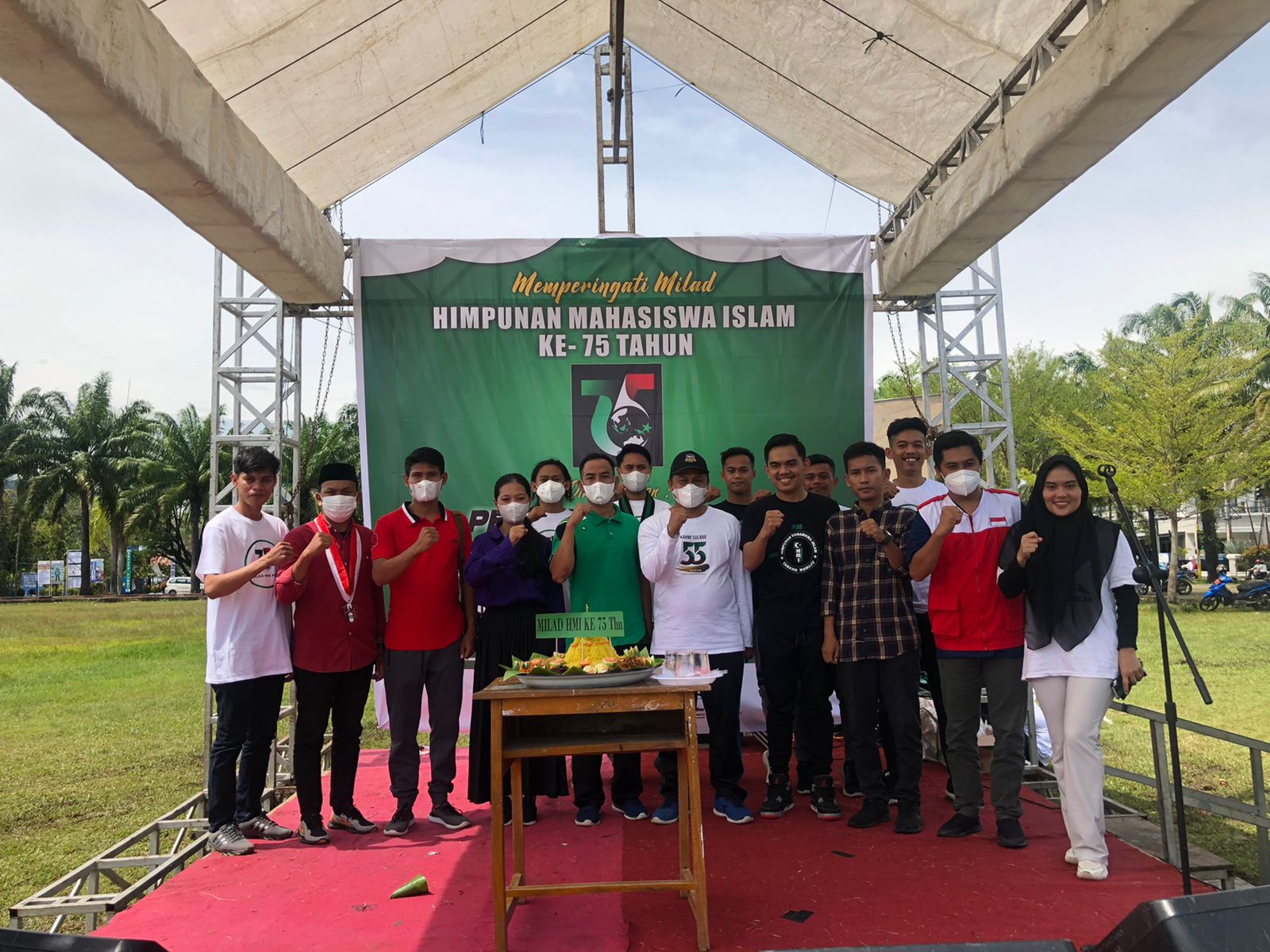 HMI Mamuju Gelar Pelayanan Sehari Untuk Masyarakat, Dalam Rangka Milad ke-75